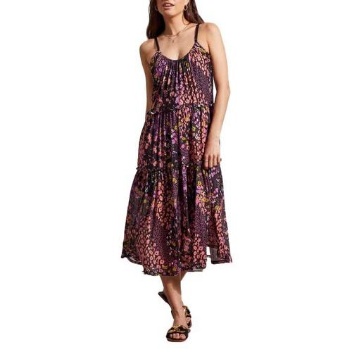 Women's Tribal Wear 2 Ways Midi Shift Dress - Primary Image
