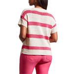 Women's Tribal Stripe Scoop Neck Pullover Sweater - Thumbnail 4 of 4