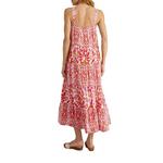 Women's Tribal Plus Size Tiered Maxi Shift Dress - Thumbnail 3 of 3