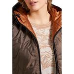 Women's Tribal Reversible Hooded Puffer Vest - Thumbnail 3 of 5
