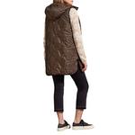 Women's Tribal Reversible Hooded Puffer Vest - Thumbnail 5 of 5