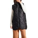 Women's Tribal Reversible Hooded Puffer Vest - Thumbnail 1 of 11