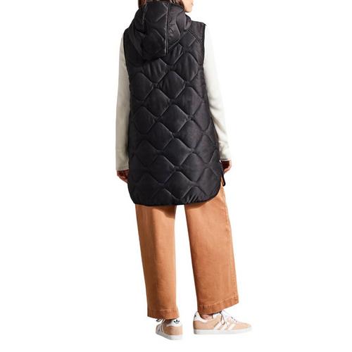 Women's Tribal Reversible Hooded Puffer Vest - Primary Image