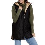 Women's Tribal Reversible Hooded Puffer Vest - Thumbnail 7 of 11