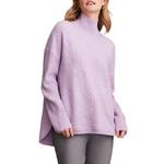 Women's Tribal Textured Mock Neck Pullover Sweater - Thumbnail 1 of 4
