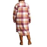 Women's Tribal Plus Size Long Knit Jacket - Thumbnail 3 of 4