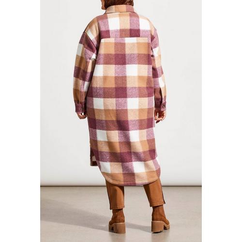 Women's Tribal Plus Size Long Knit Jacket - Primary Image