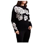 Women's Tribal Knit Jacquard Pullover Sweater - Thumbnail 1 of 3