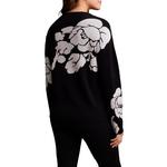 Women's Tribal Knit Jacquard Pullover Sweater - Thumbnail 3 of 3