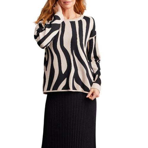 Women's Tribal Reversible Pullover Sweater - Primary Image