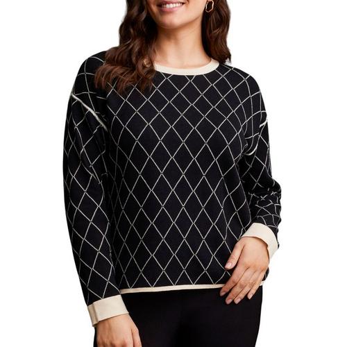 Women's Tribal Reversible Pullover Sweater - Primary Image