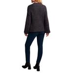 Women's Tribal Oversized Sweater Cowl Neck Pullover Sweater - Thumbnail 3 of 3