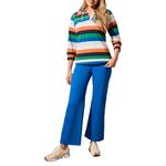 Women's Tribal Printed Drawstring Raglan Hoodie - Thumbnail 2 of 3