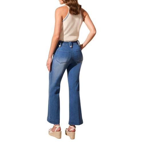 Women's Tribal Brooke Palazzo Marine Wide Leg Jeans - Primary Image