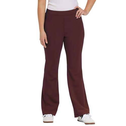 Women's Tribal Fancy Rib Pull-On Flare Leg Pants - Primary Image