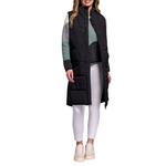 Women's Tribal Long Zip-Front Quilted Vest - Thumbnail 1 of 4