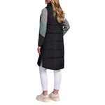 Women's Tribal Long Zip-Front Quilted Vest - Thumbnail 4 of 4