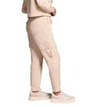 Women's Tribal Faux Suede Cargo Elastic Waist Pants - Thumbnail 2 of 4
