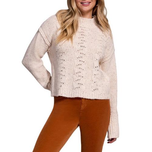 Women's Tribal Multi Speckle Pullover Sweater - Primary Image