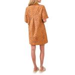 Women's Tribal Collared Tunic Shirt Dress - Thumbnail 4 of 4