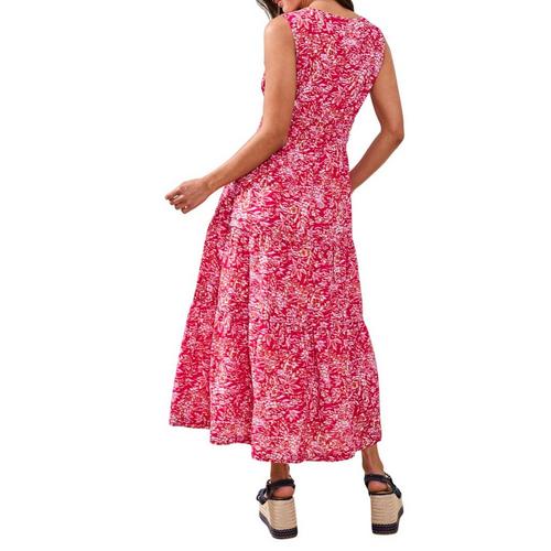 Women's Tribal Waist Drawcord Maxi Dress - Primary Image