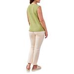 Women's Tribal Fancy Buttons Sleeveless Sweater Vest - Thumbnail 4 of 4