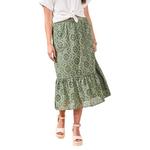 Women's Tribal Pull On Skirt - Thumbnail 1 of 4