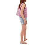 Women's Tribal Reversible Combo Print Sleeveless Sweater Vest - Thumbnail 2 of 4