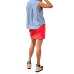 Women's Tribal Denim Sleeveless Button Up Shirt - Thumbnail 4 of 4