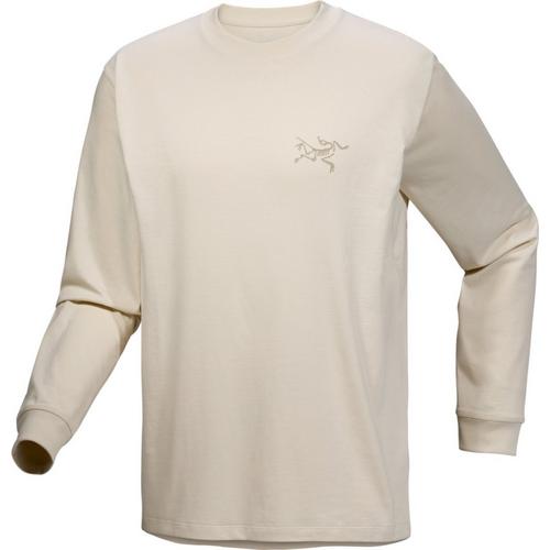 Men's Arc'teryx Kragg SL Cotton Bird Word Long Sleeve Climbing T