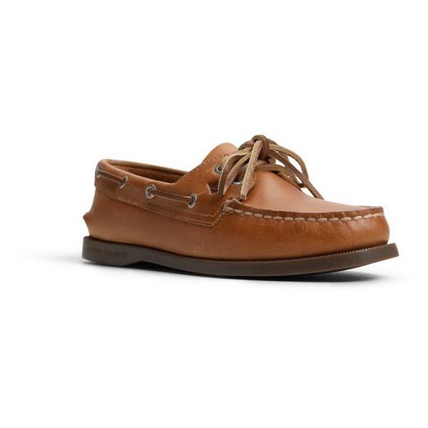 Women's Sperry Authentic Original 2-Eye Loafers Regular 9 Nutmeg Light