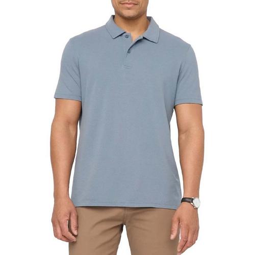 Men's DUER Air Flow Pique Performance Polo - Primary Image