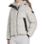 Women's Canada Goose Junction Black Label Hooded Puffer Jacket - Thumbnail 1 of 8