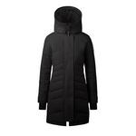 Women's Canada Goose Lorette Black Label Hooded Parka - Thumbnail 1 of 5