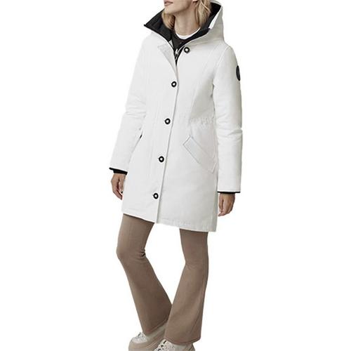 Women's Canada Goose Rossclair Black Label Hooded Parka - Primary Image