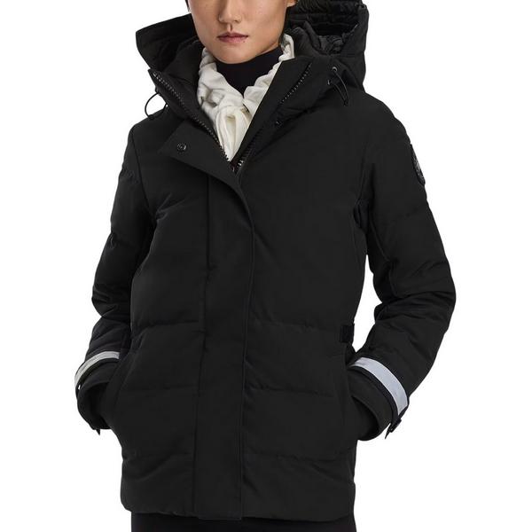 Women's Canada Goose Lyndale Black Label Parka Large Black