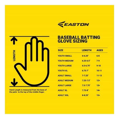 Adult Easton Walk-Off Ethos Baseball Batting Gloves - Primary Image