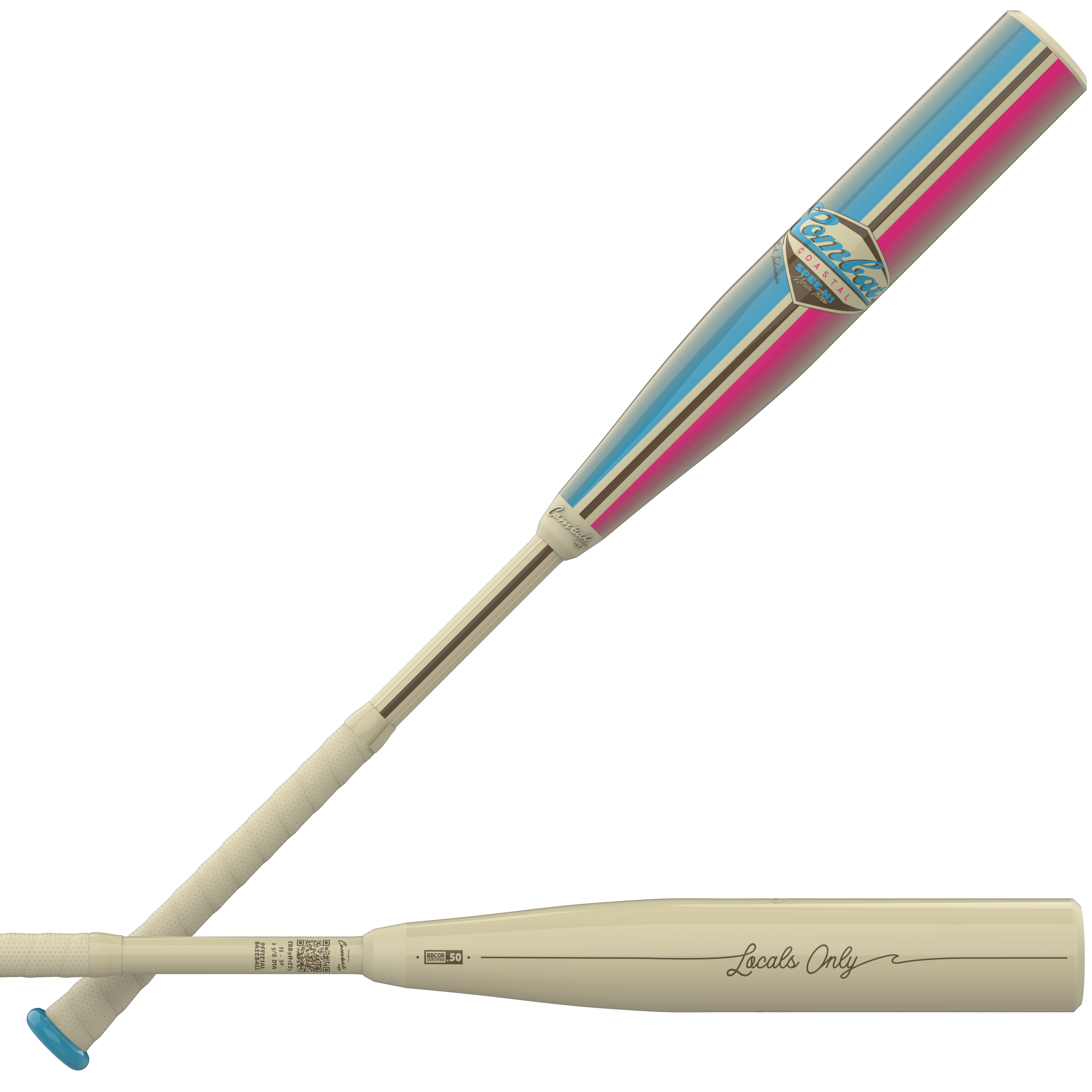 Combat Coastal Collective Uluwatu SPEC-H1 Hybrid BBCOR Baseball Bat