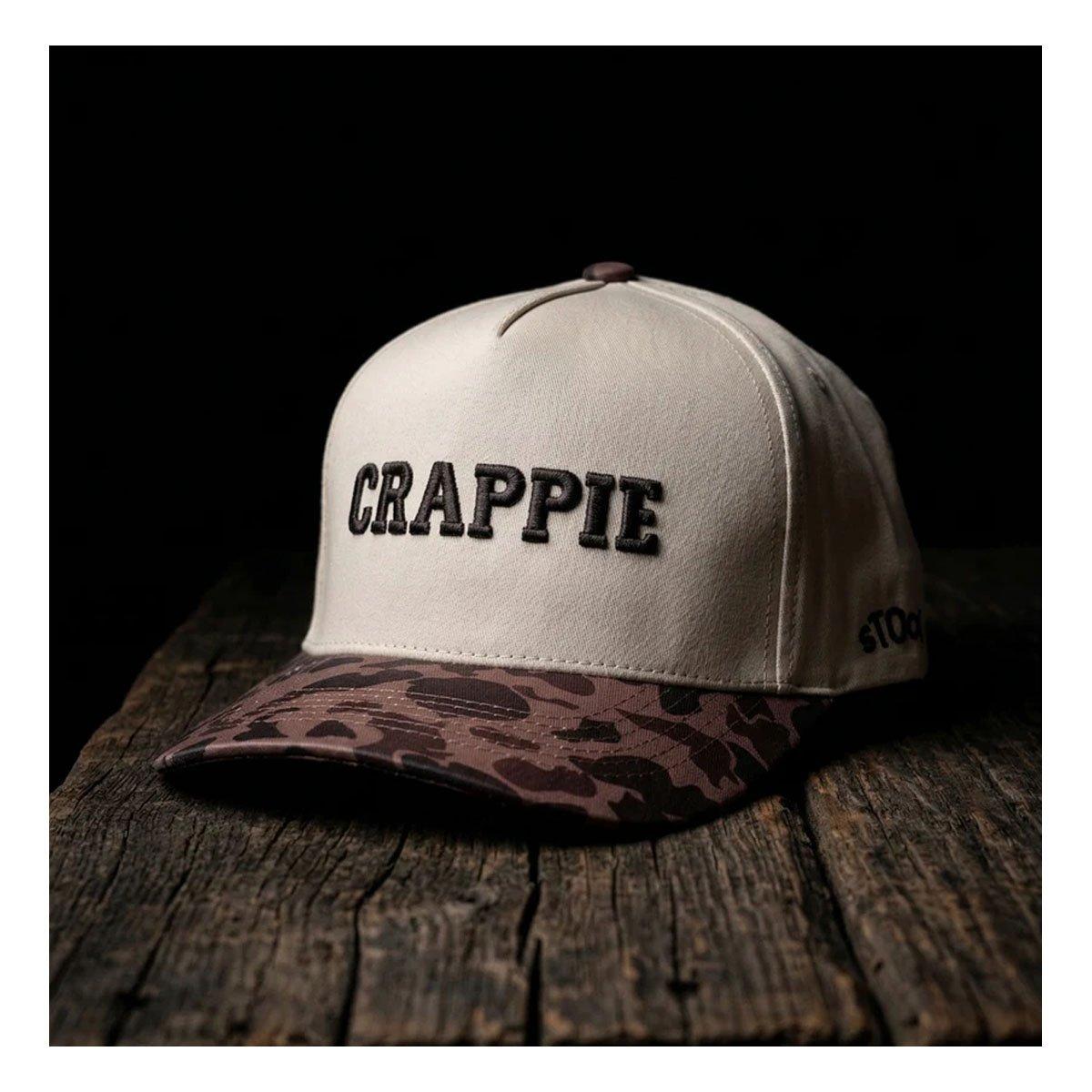 STOCK Fishing Gear Two Tone Crappie Adjustable Hat - STOCK Fishing Gear