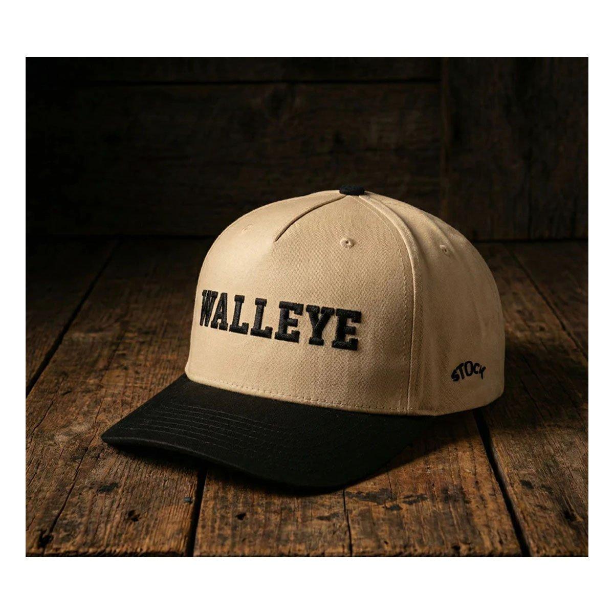 STOCK Fishing Gear Two-Tone Walleye Adjustable Hat - STOCK Fishing Gear
