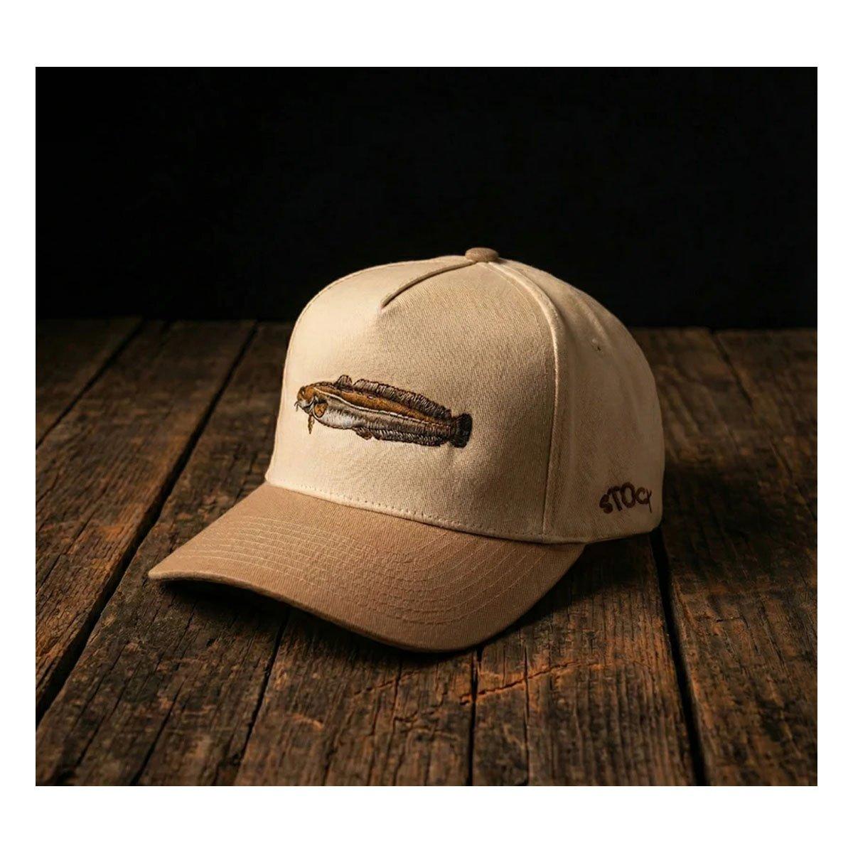 STOCK Fishing Gear Two Tone Burbot Adjustable Hat - STOCK Fishing Gear