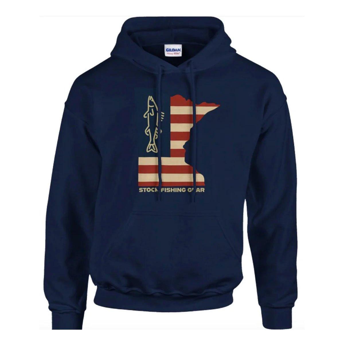 Men's STOCK Fishing Gear Minnesota Walleye Hoodie - STOCK Fishing Gear