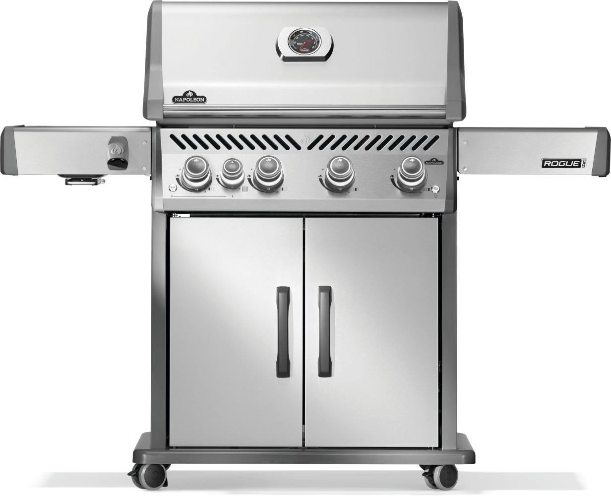 Napoleon Rogue Pro 525 SIB with Infrared Side Burner Propane Gas Grill - Napoleon