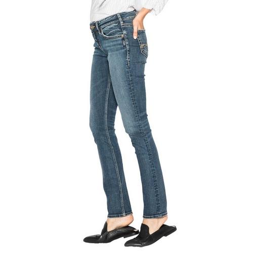 Women's Silver Jeans Co. Suki Curvy Straight Jeans - Primary Image