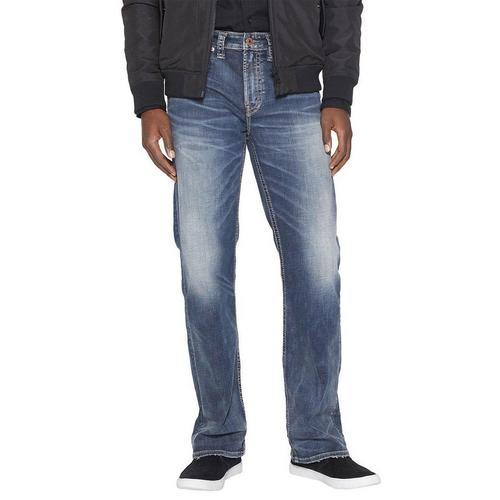Men's Silver Jeans Co. Craig Relaxed Fit Straight Jeans - Primary Image