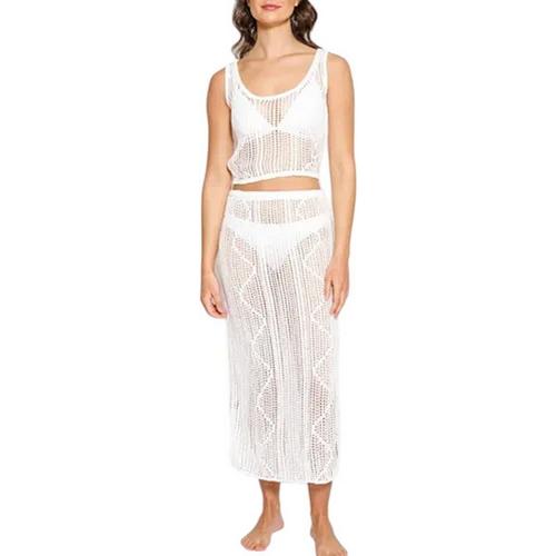 Women's Koy Resorts Santorini Knit Midi Swim Skort - Primary Image