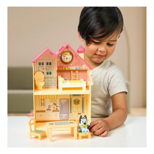 Bluey Mini Heeler Home Playset  Series 10 (Bluey Figure Included)