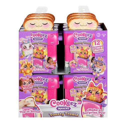 Cookeez Makery Toasty Treatz Surprise Toaster With Scented Plush - Primary Image