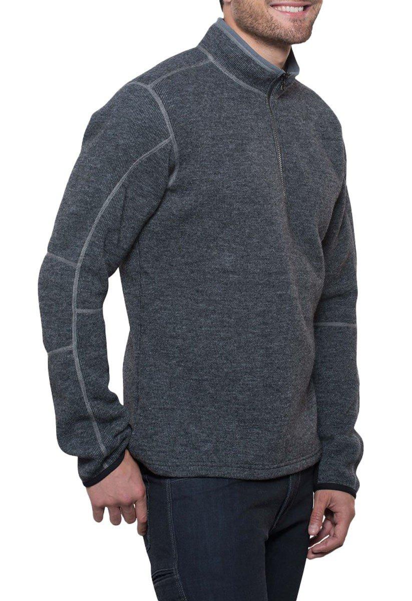 Hoodie - 100% laine mérinos Gris chiné | Le Minor