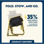 GCI Outdoor Stowaway Rocker - Thumbnail 6 of 9